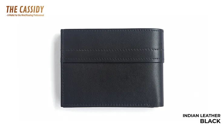 THE CASSIDY WALLET BLACK by Nakul Shenoy