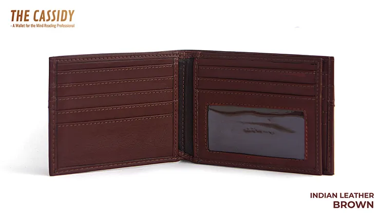 THE CASSIDY WALLET BROWN by Nakul Shenoy