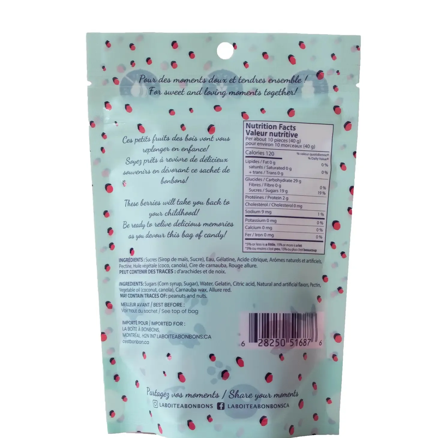 The C'est Bon Bon Candy Bag - Various Flavours