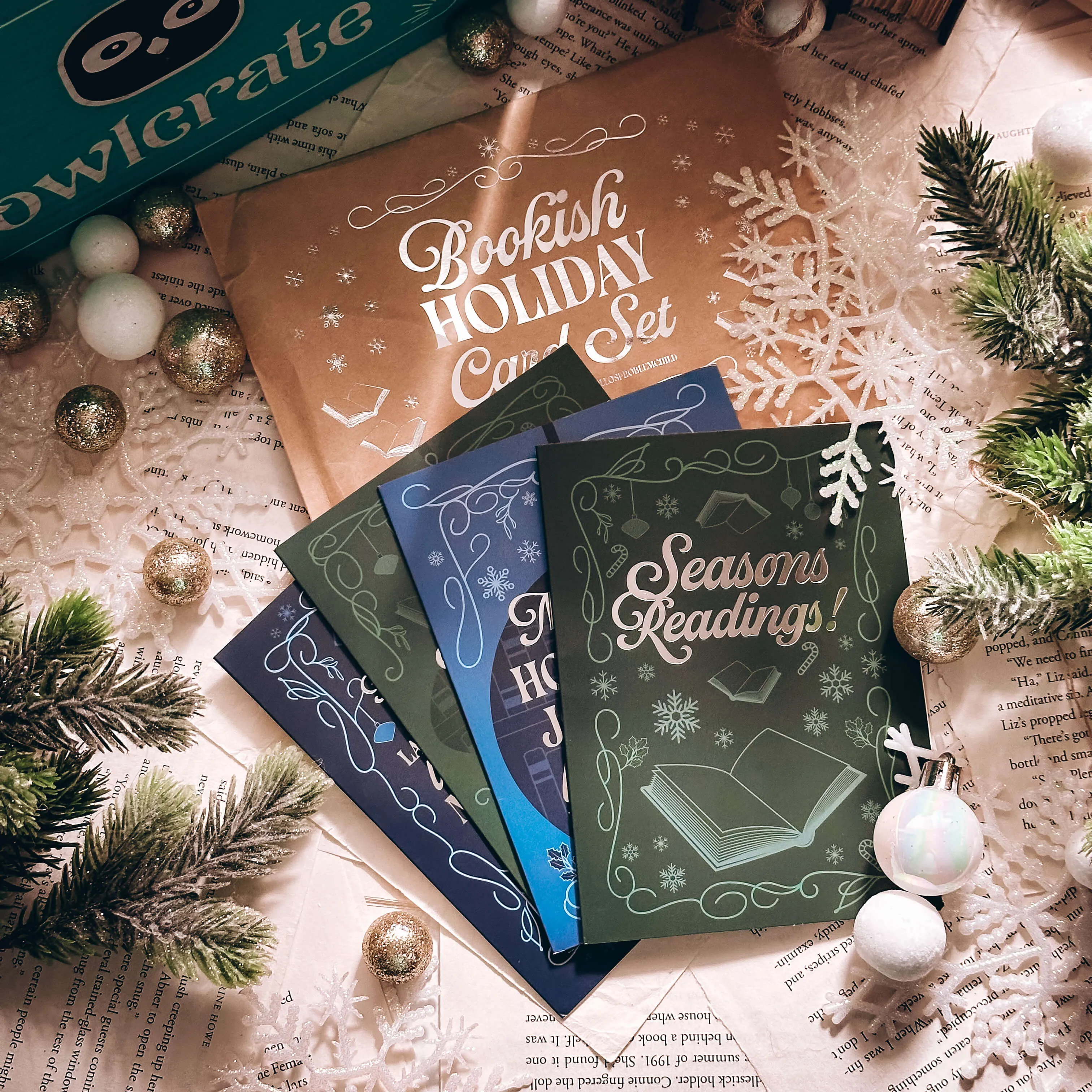 The Holiday Box — Book & Goodies (Exclusive OwlCrate Edition)