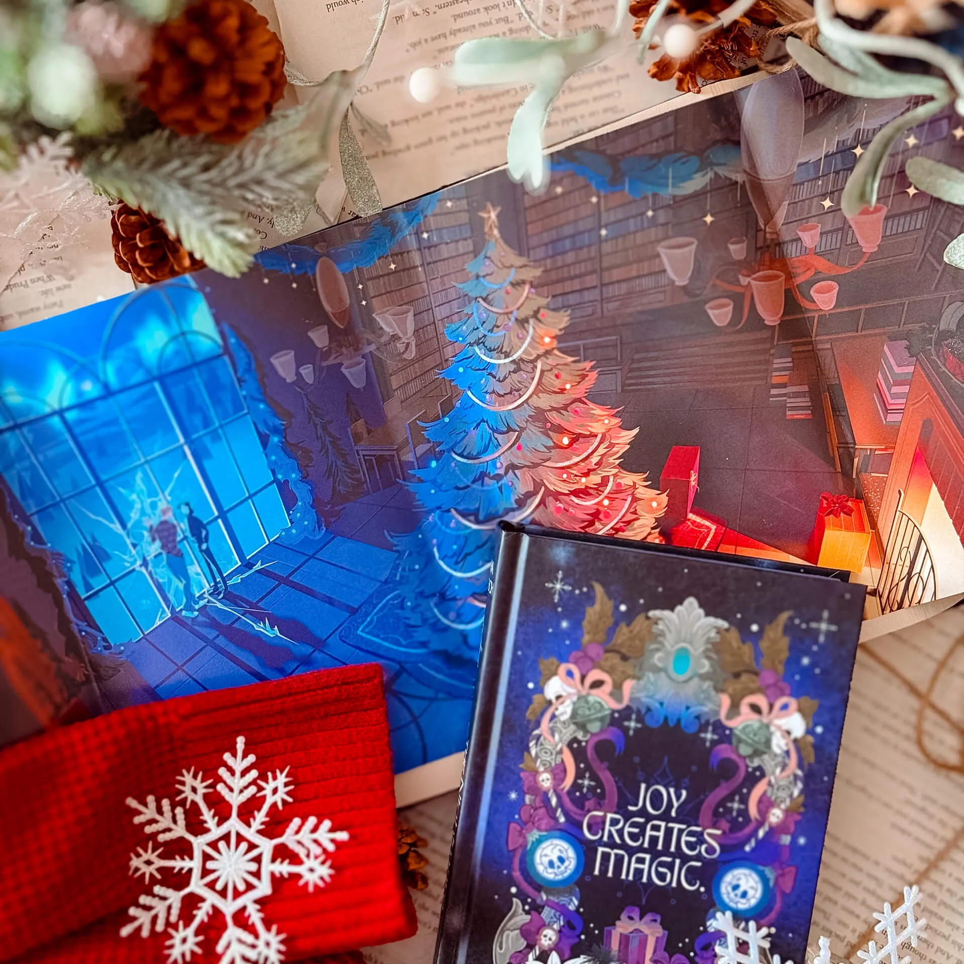 The Holiday Box — Book & Goodies (Exclusive OwlCrate Edition)