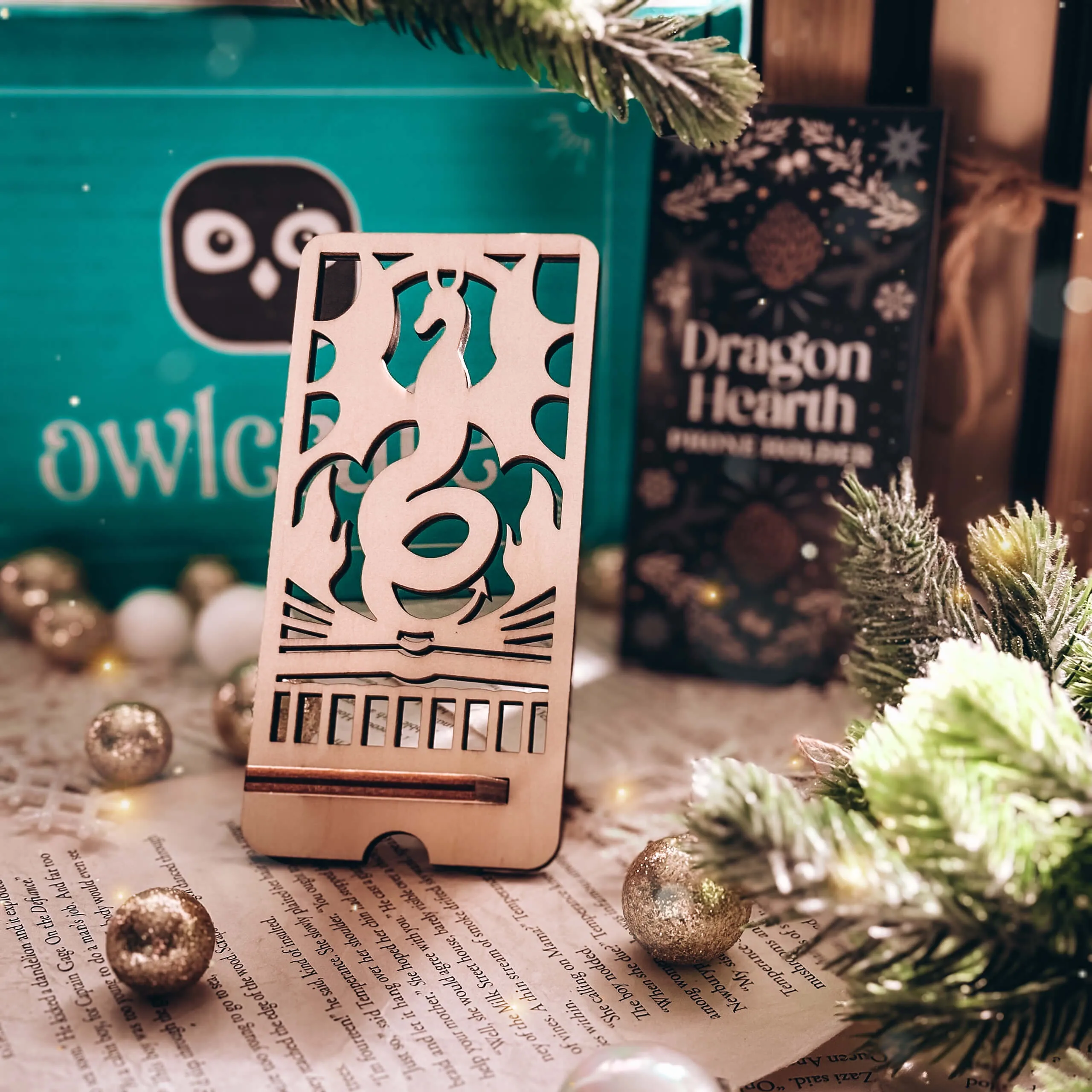 The Holiday Box — Book & Goodies (Exclusive OwlCrate Edition)