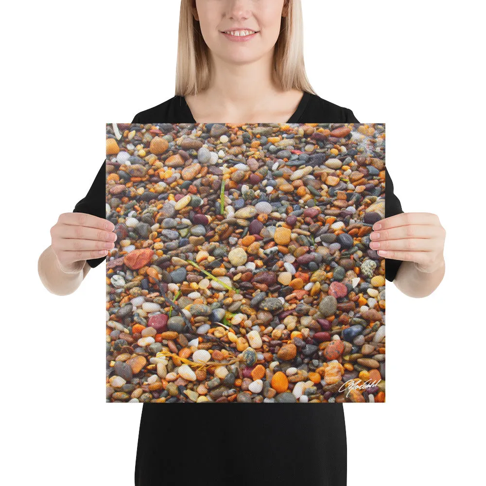 The Pebble Shore Canvas