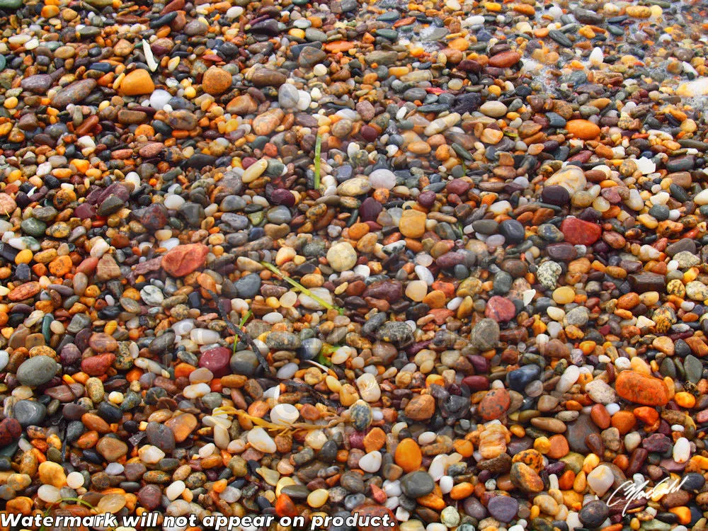 The Pebble Shore Canvas