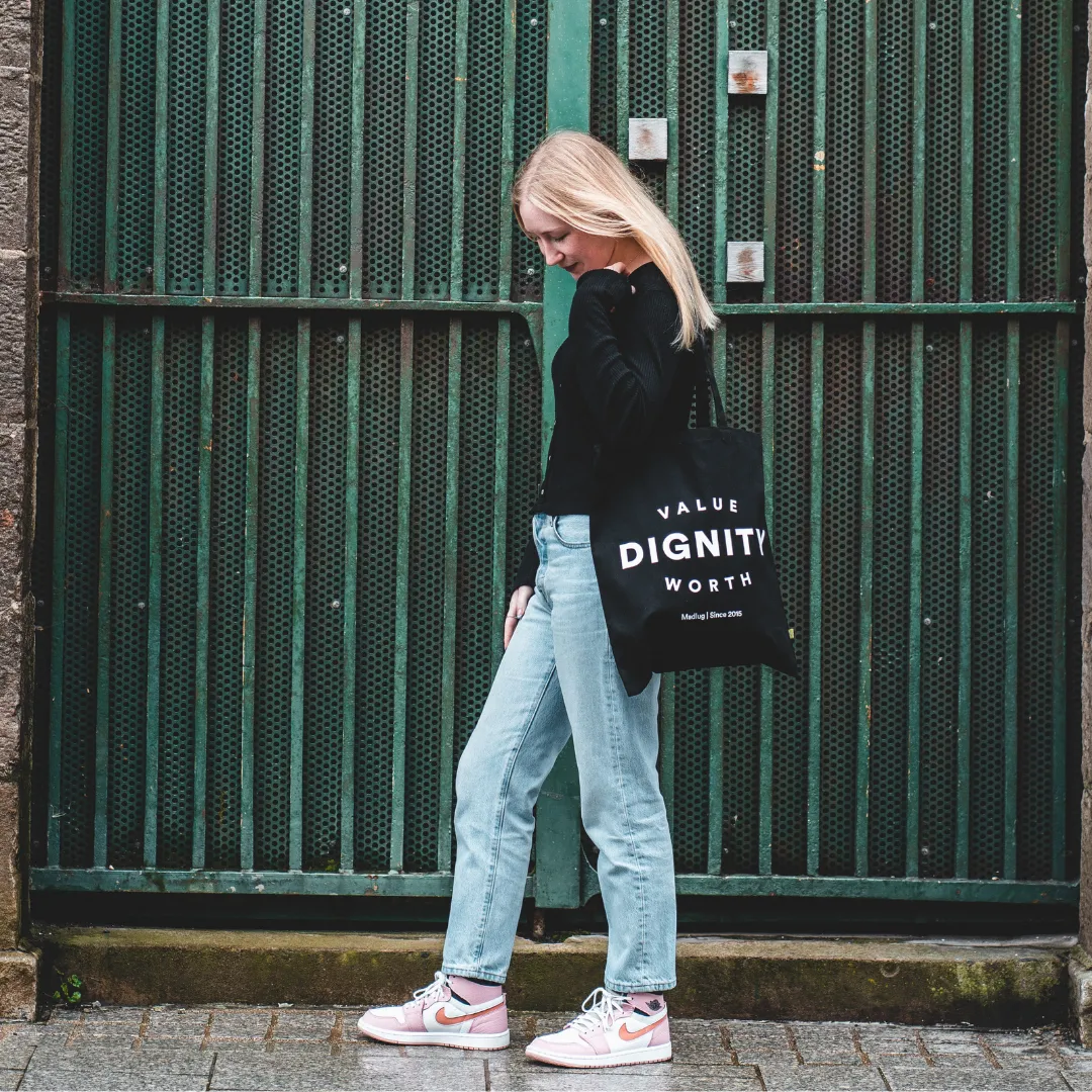 The Value Worth Dignity Statement Tote