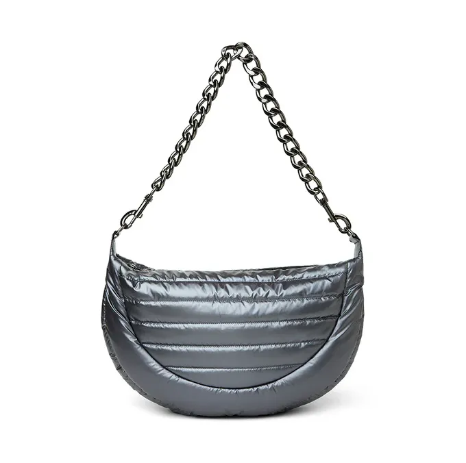 Think Royln Elton Hobo Cross Body - Pearl Grey