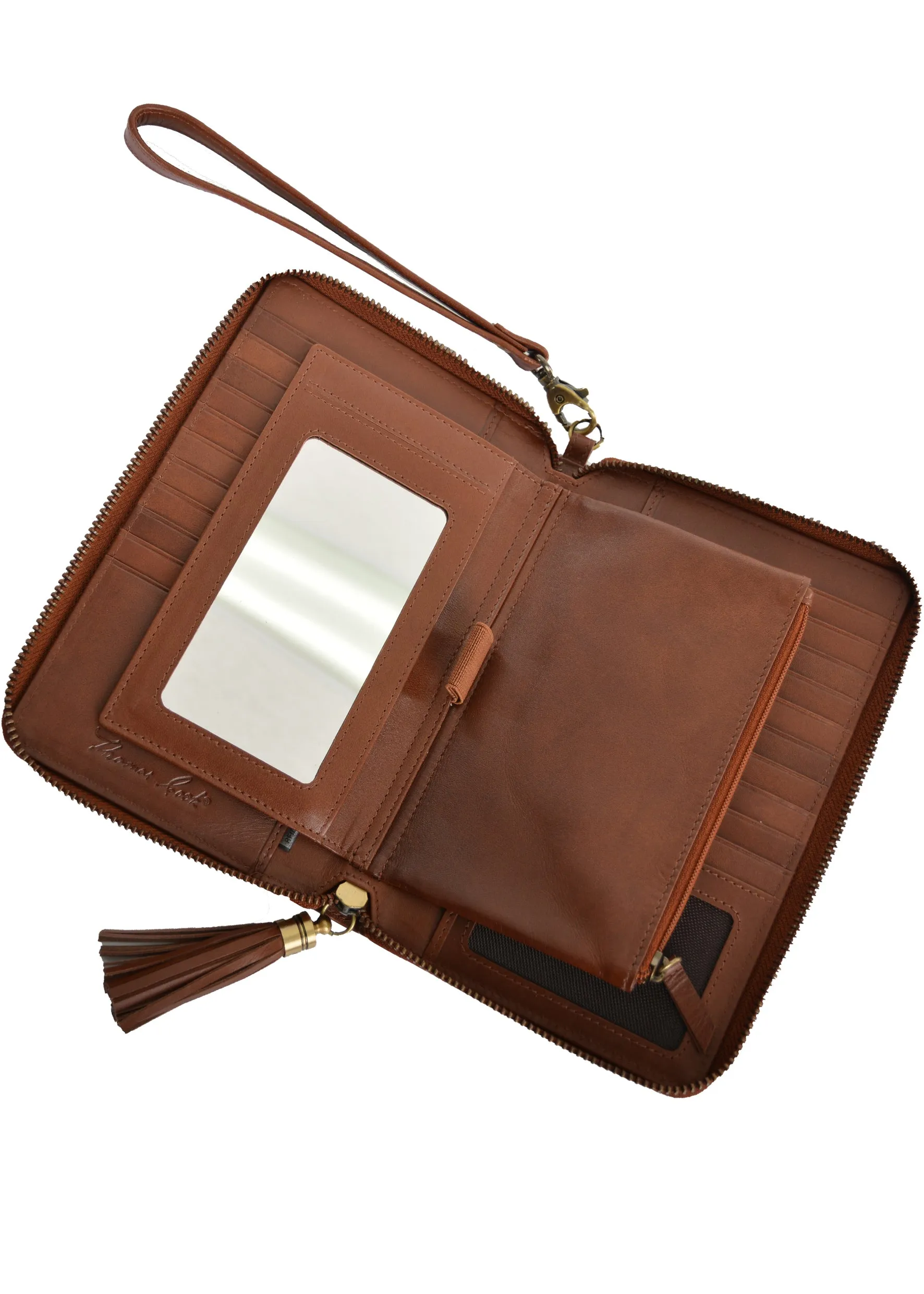 Thomas Cook Women's Cootamundra Oversized Zip Wallet - Tan