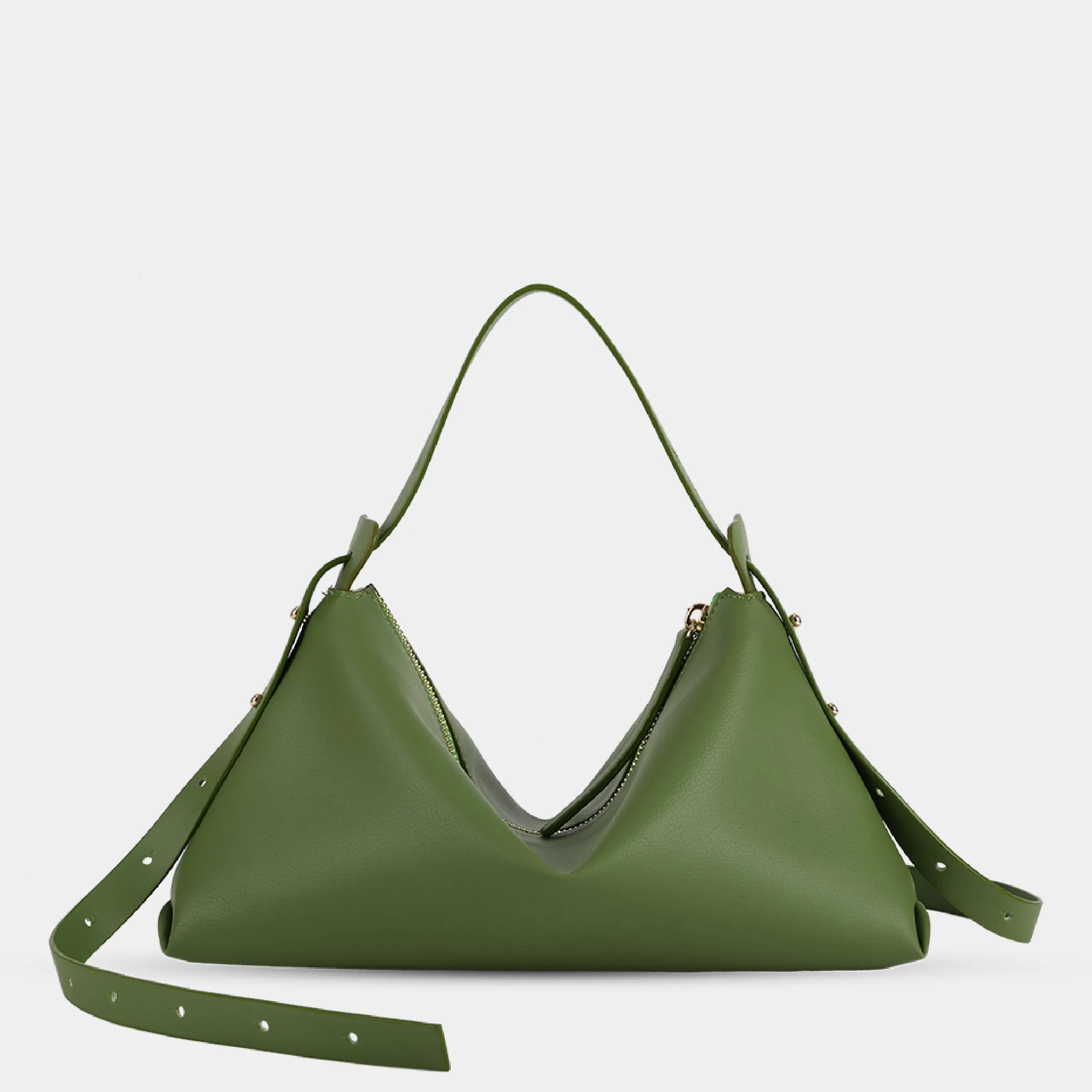 Túi xách M BAG màu xanh lá (lớn)