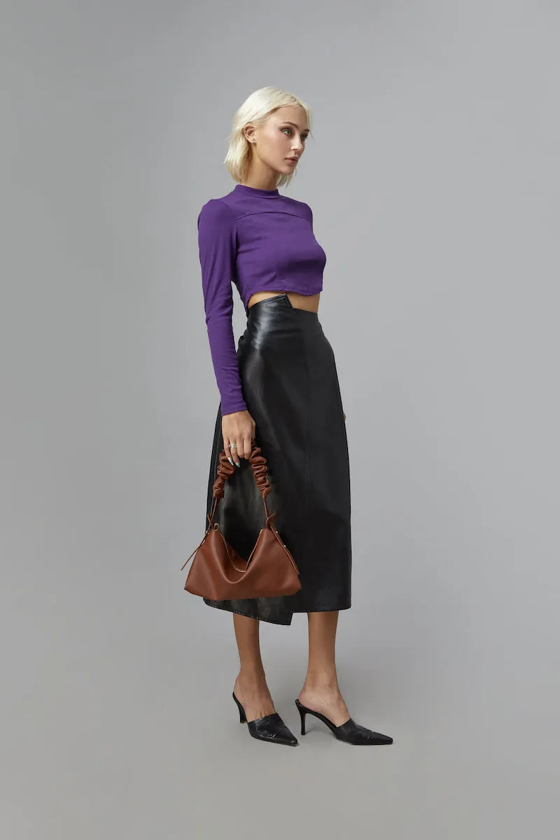 Túi xách M BAG màu xanh lá đậm (lớn)