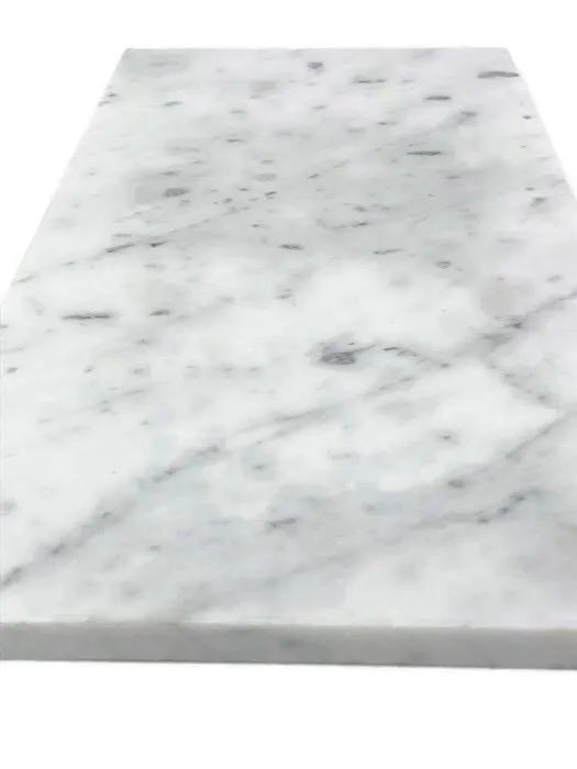 Tilefornia Italian Carrara White 6" X 12" Straight Edged Field Subway Tile Polished/Honed