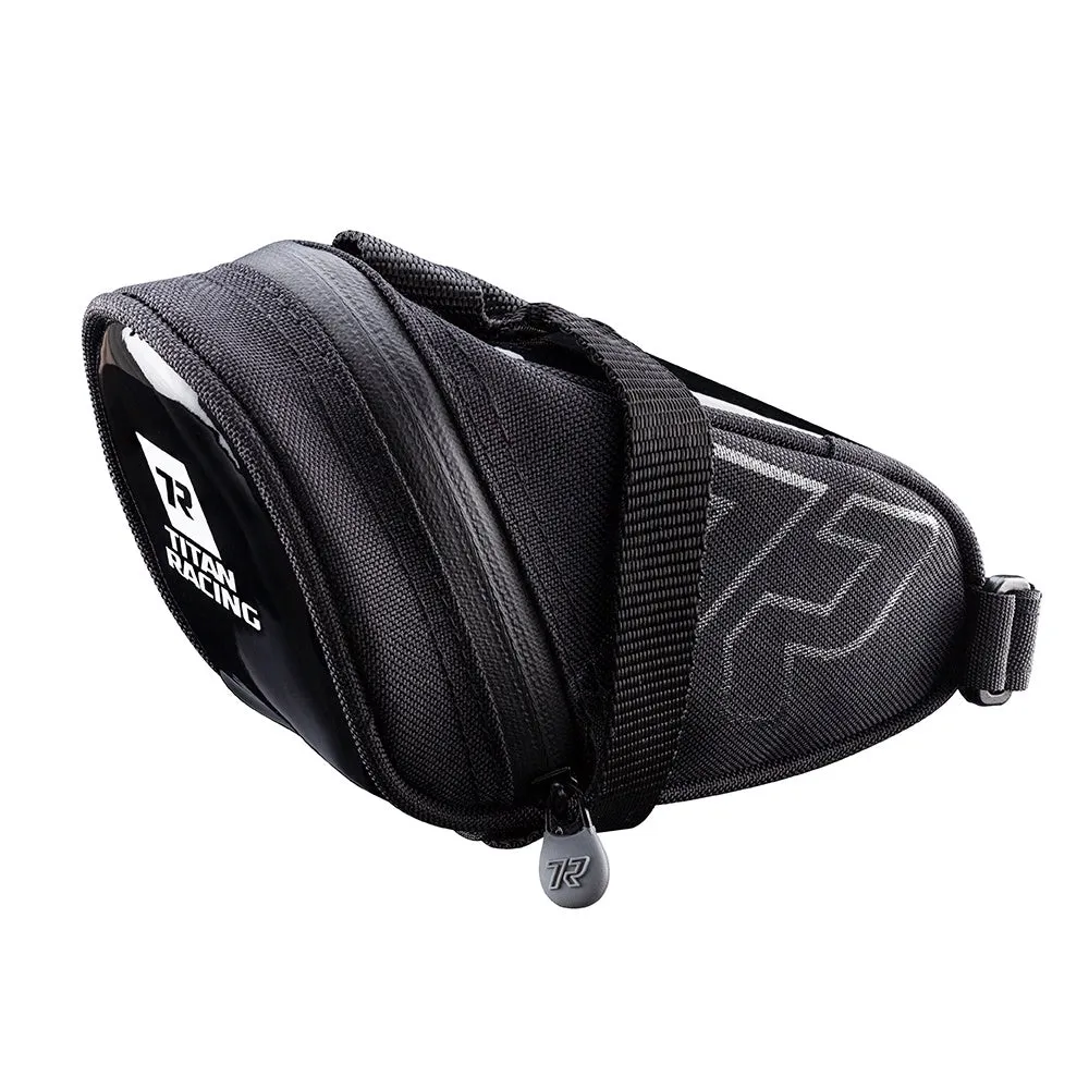 Titan Stealth Port Saddle Bag Black