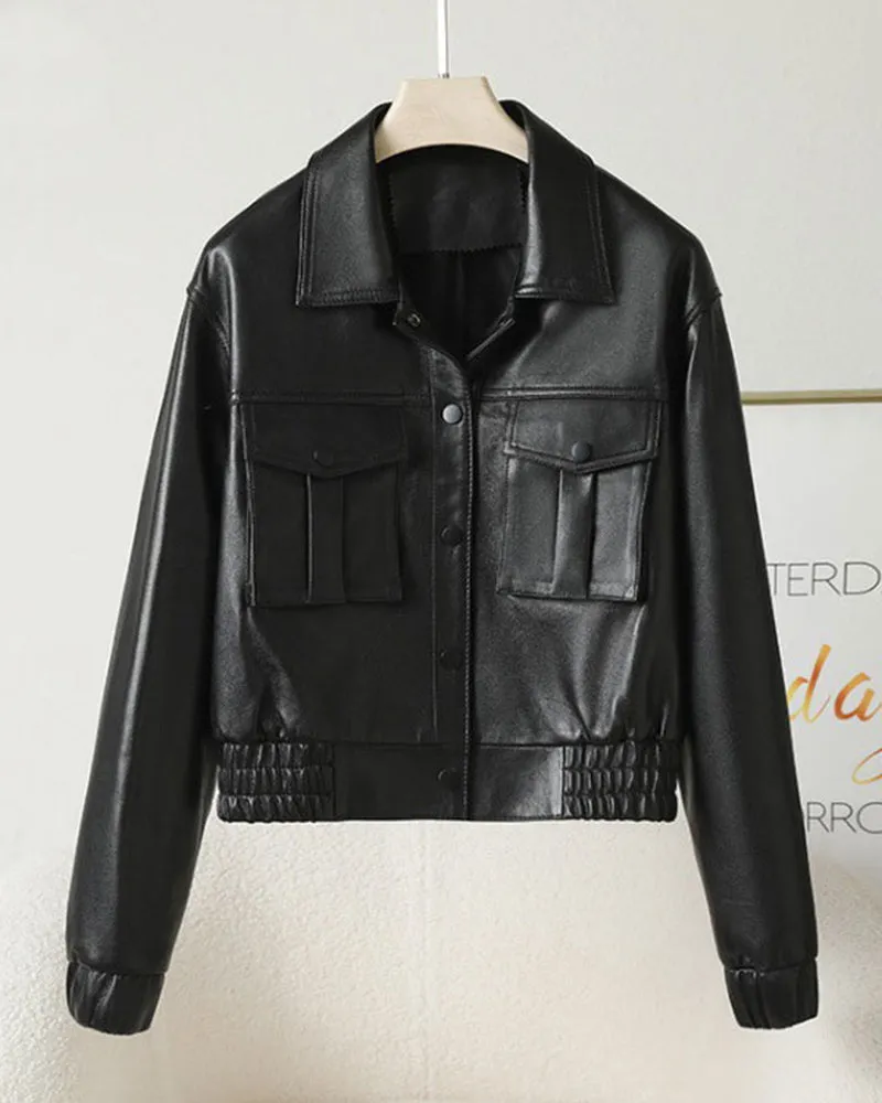 Top-grain Vegetable-tanned Sheepskin Jacket
