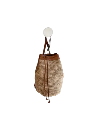 Transito Woven Backpack in Natural