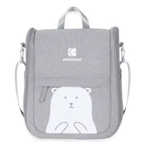 Travel Bag Bed 2 in 1 Bear Grey