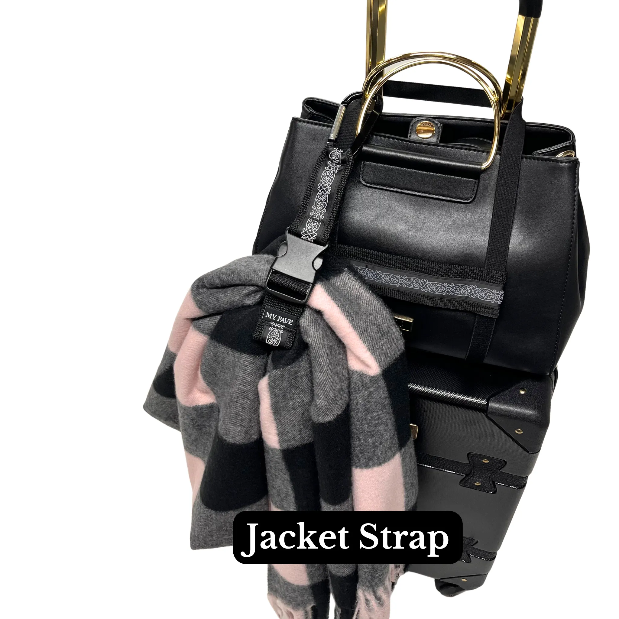 Travel Set - Pink Plaid