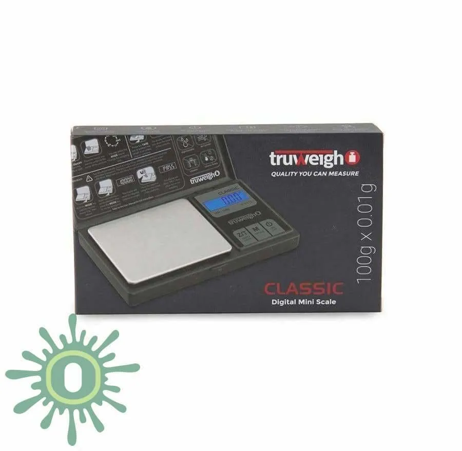 Truweigh Classic Digital Mini Scale Black
