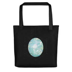 Turquoise Tote Bag