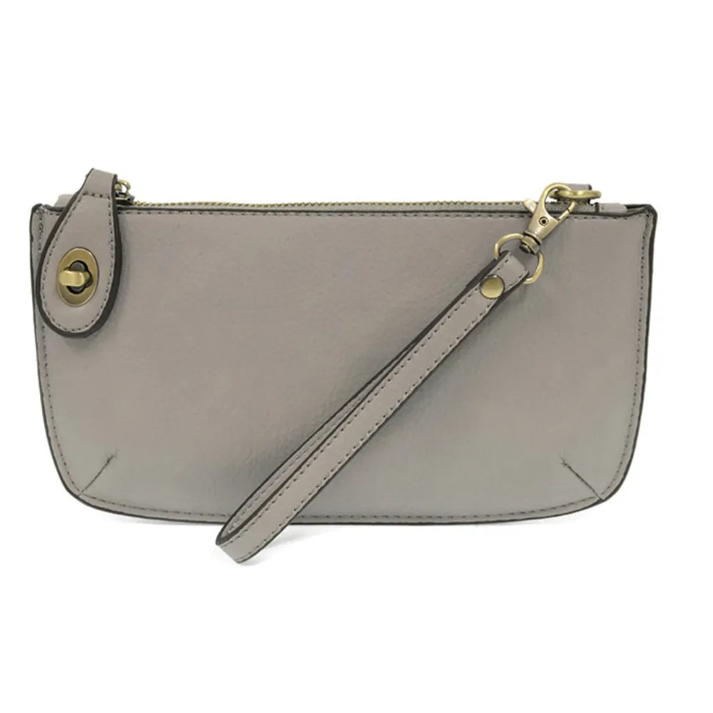 Twist Lock Crossbody Mini Clutch - Monogrammed Wristlet - Fall Colors
