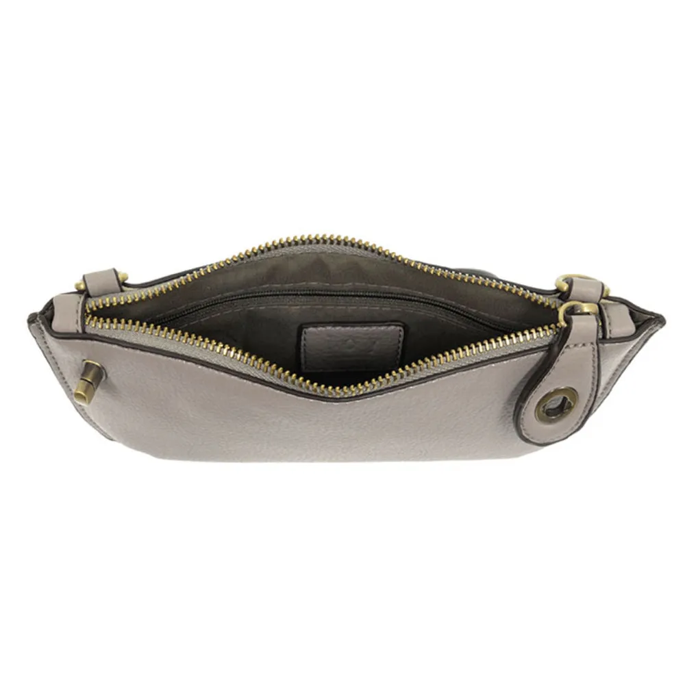 Twist Lock Crossbody Mini Clutch - Monogrammed Wristlet - Fall Colors