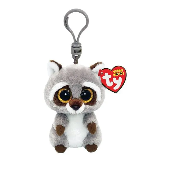 Ty Beanie Boos™ Oakie the Raccoon Clip