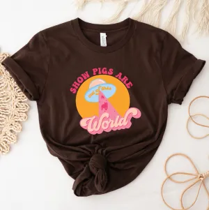 UFO Pig T-Shirt (XS-4XL) - Multiple Colors!