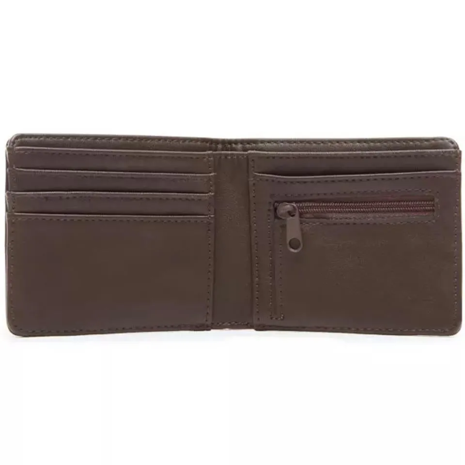 Vans Dropped V Bifold Wallet - Dark Brown