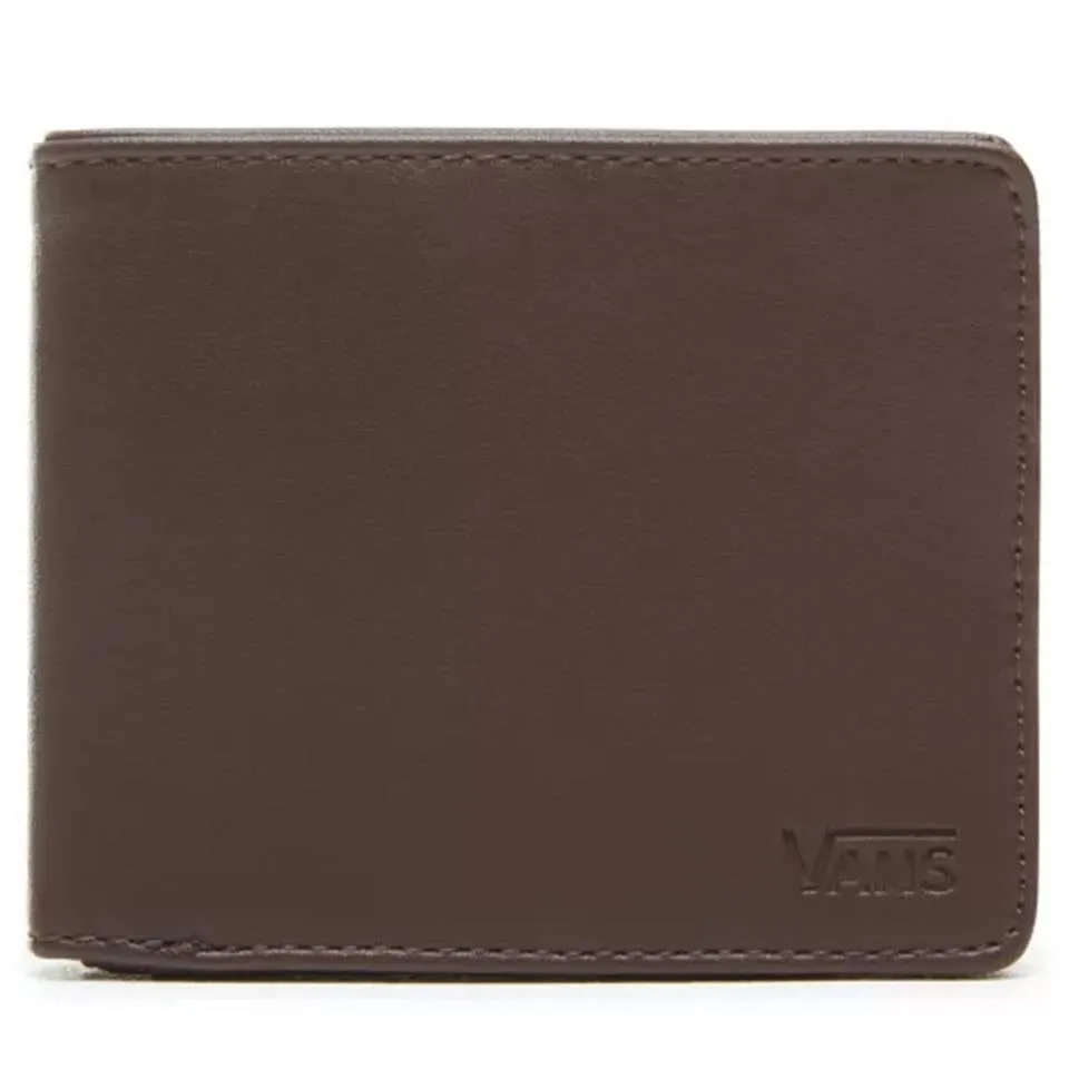 Vans Dropped V Bifold Wallet - Dark Brown