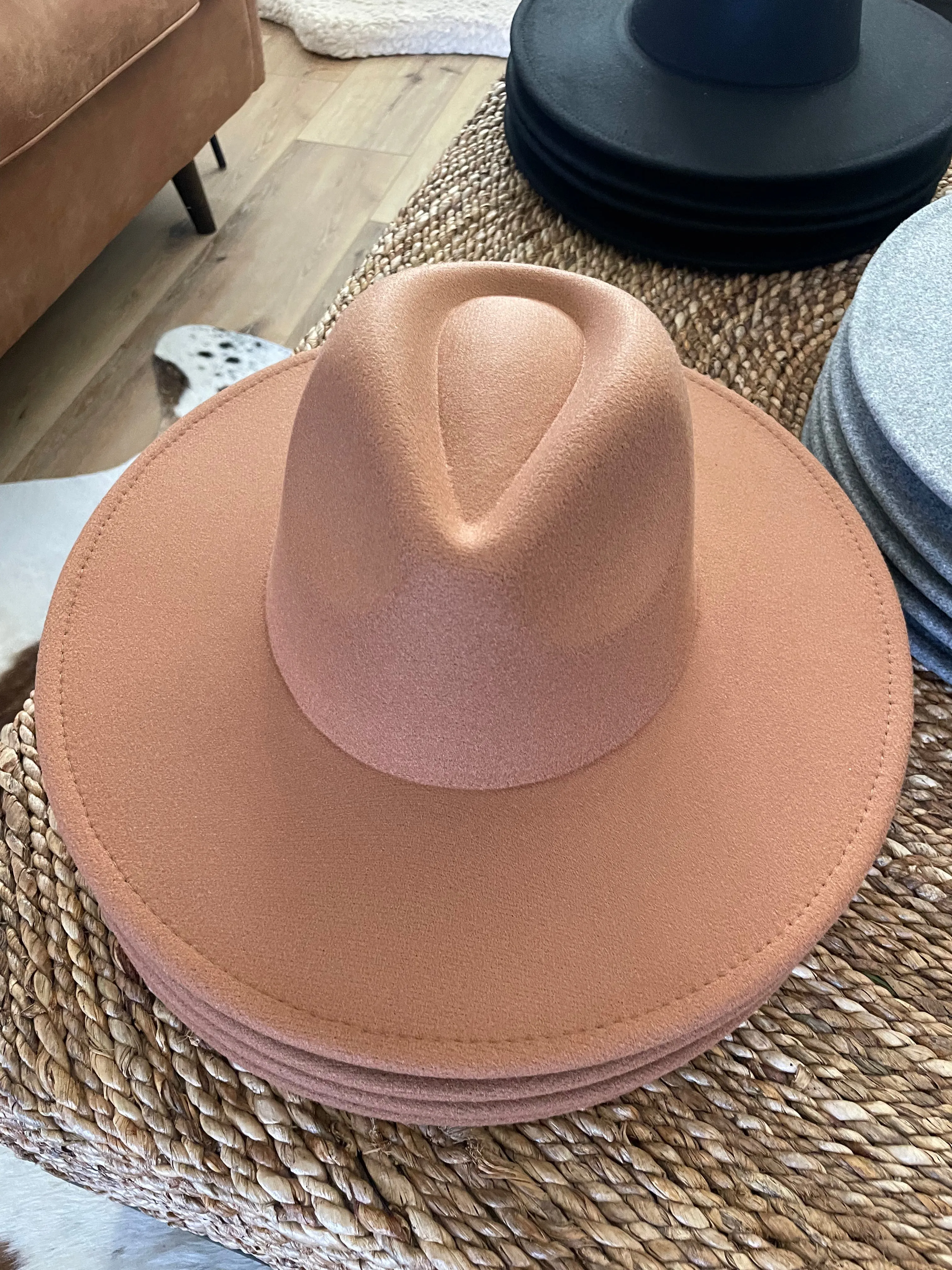 Vegan Felt Rancher Hat