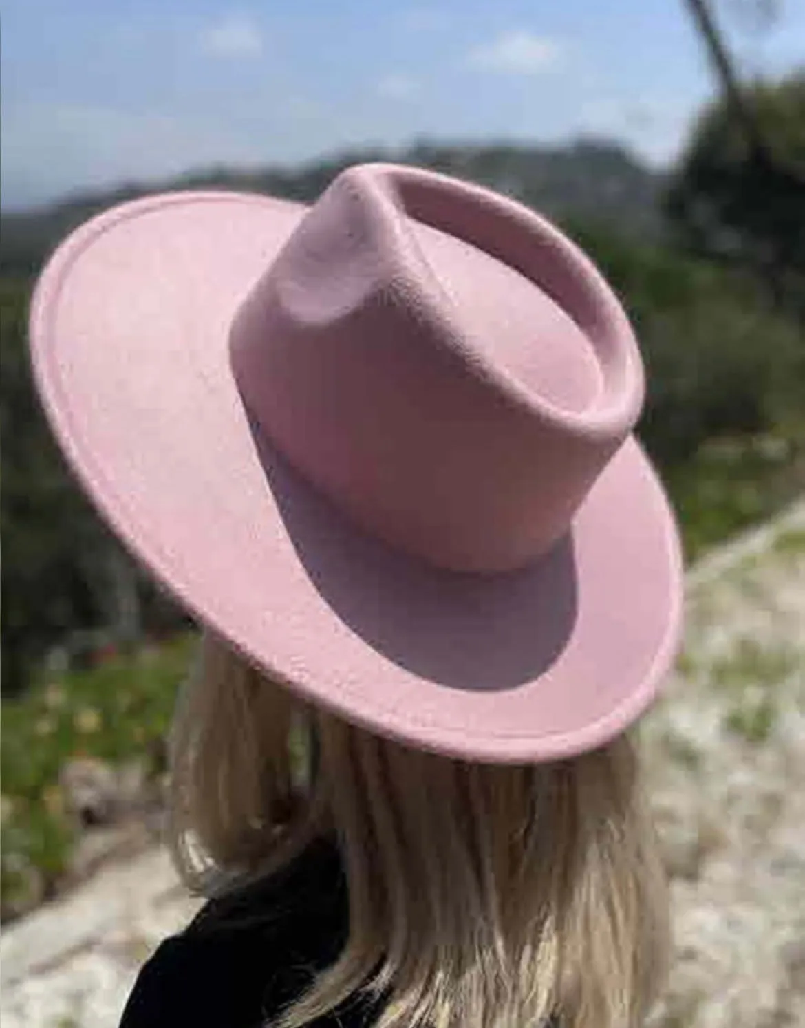 Vegan Felt Rancher Hat