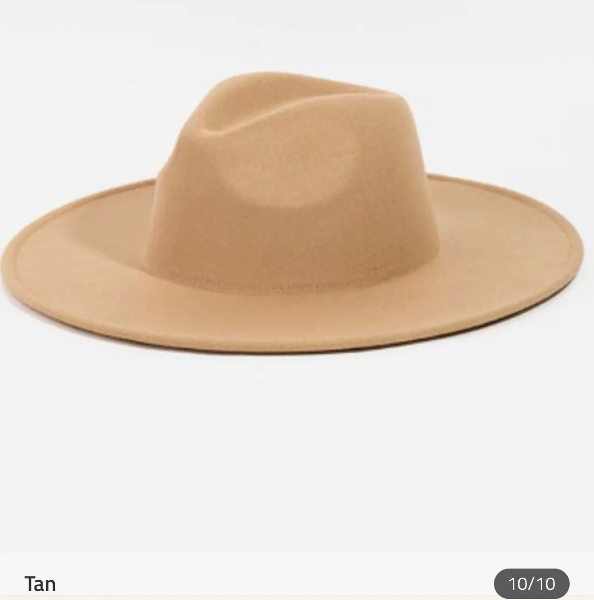 Vegan Felt Rancher Hat