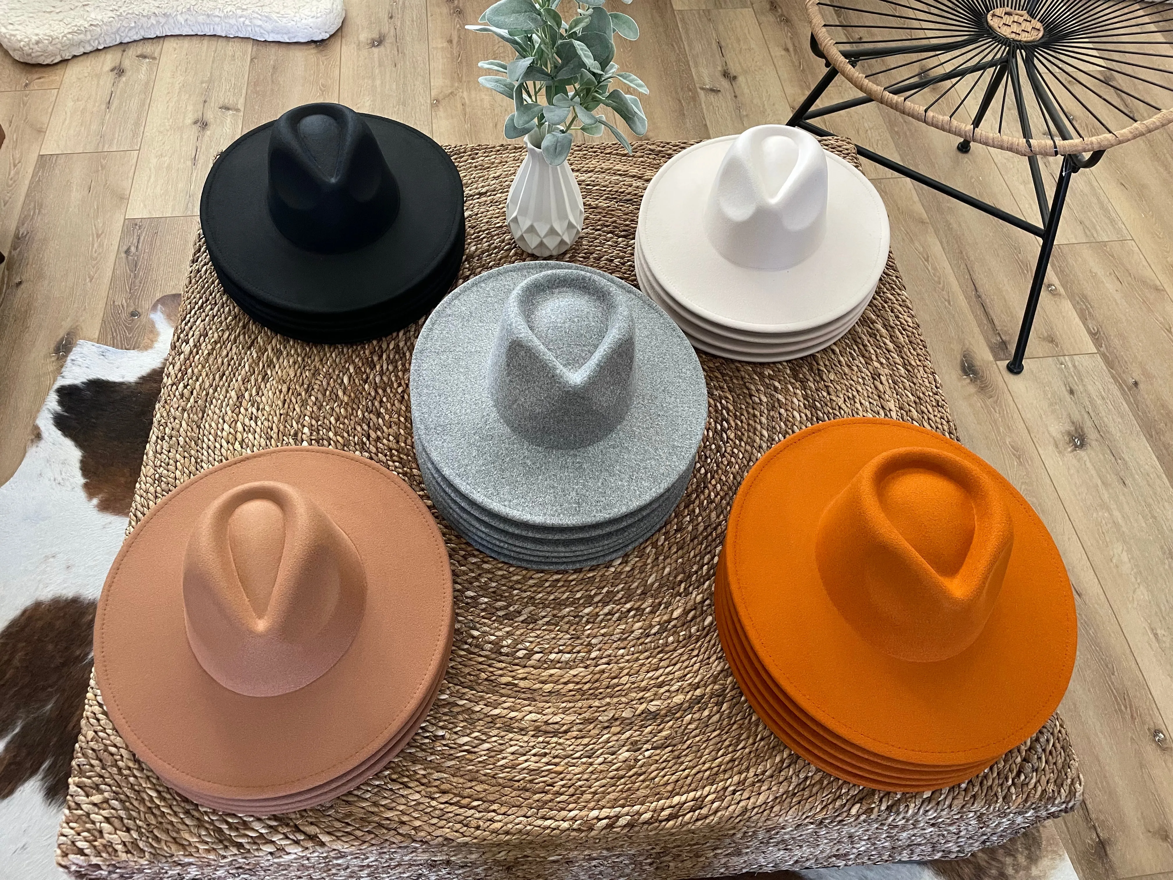 Vegan Felt Rancher Hat