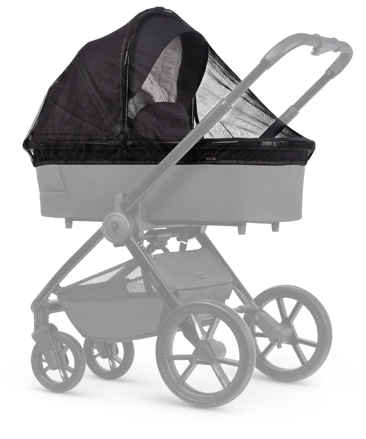 Venicci Tinum Edge bundle with Tiago iSize Car Seat & Base  - Raven SE