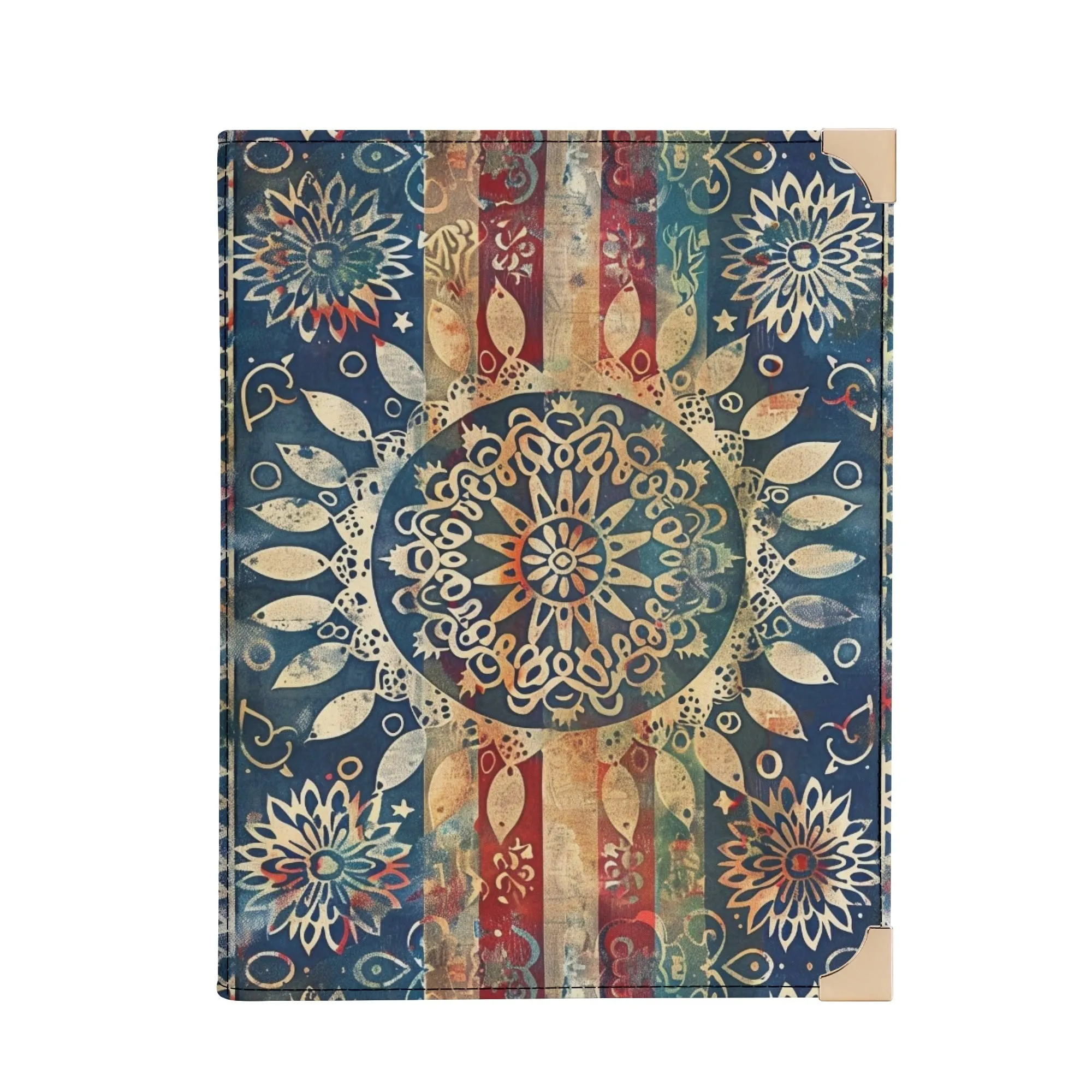 Vibrant Mandala Bible Cover Purse – Boho Style Cross Body Bag