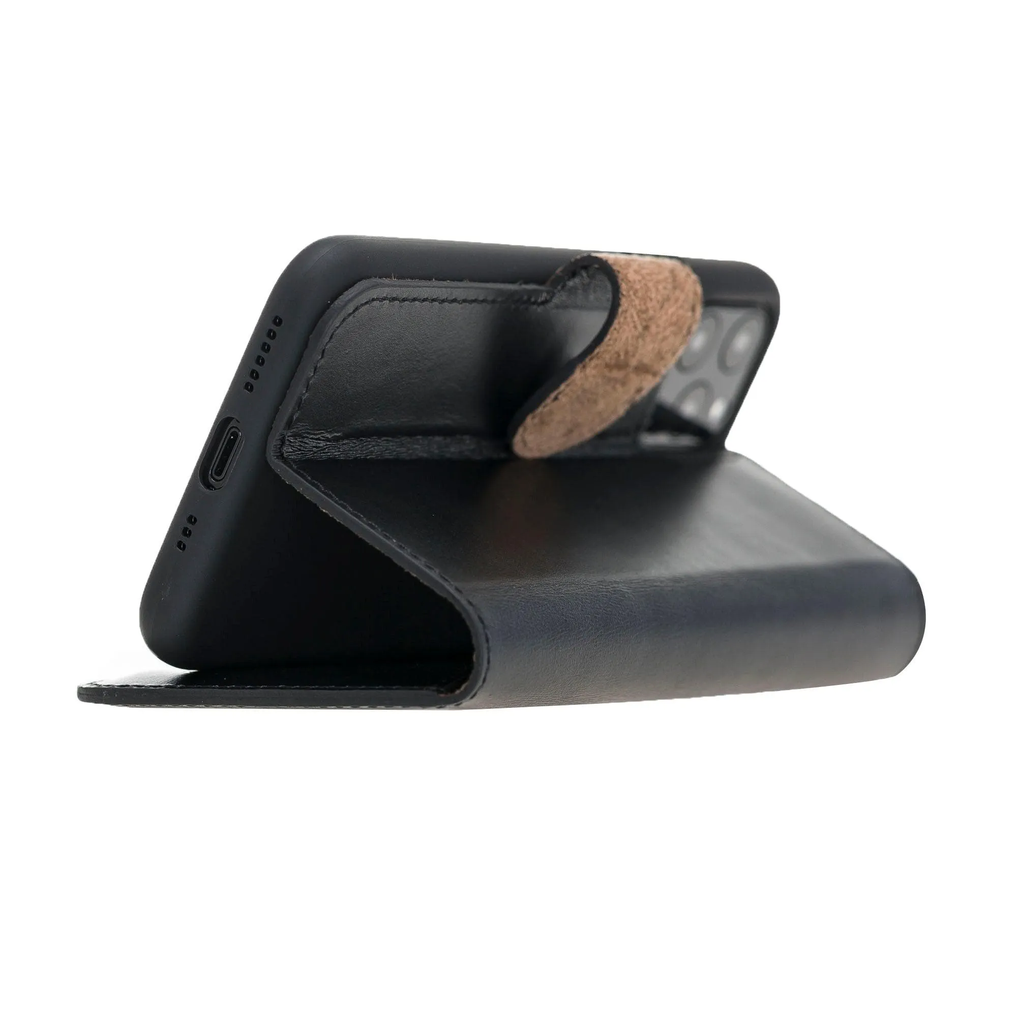 Wallet Folio with ID Slot Leather Wallet Case For Apple iPhone 11 Series