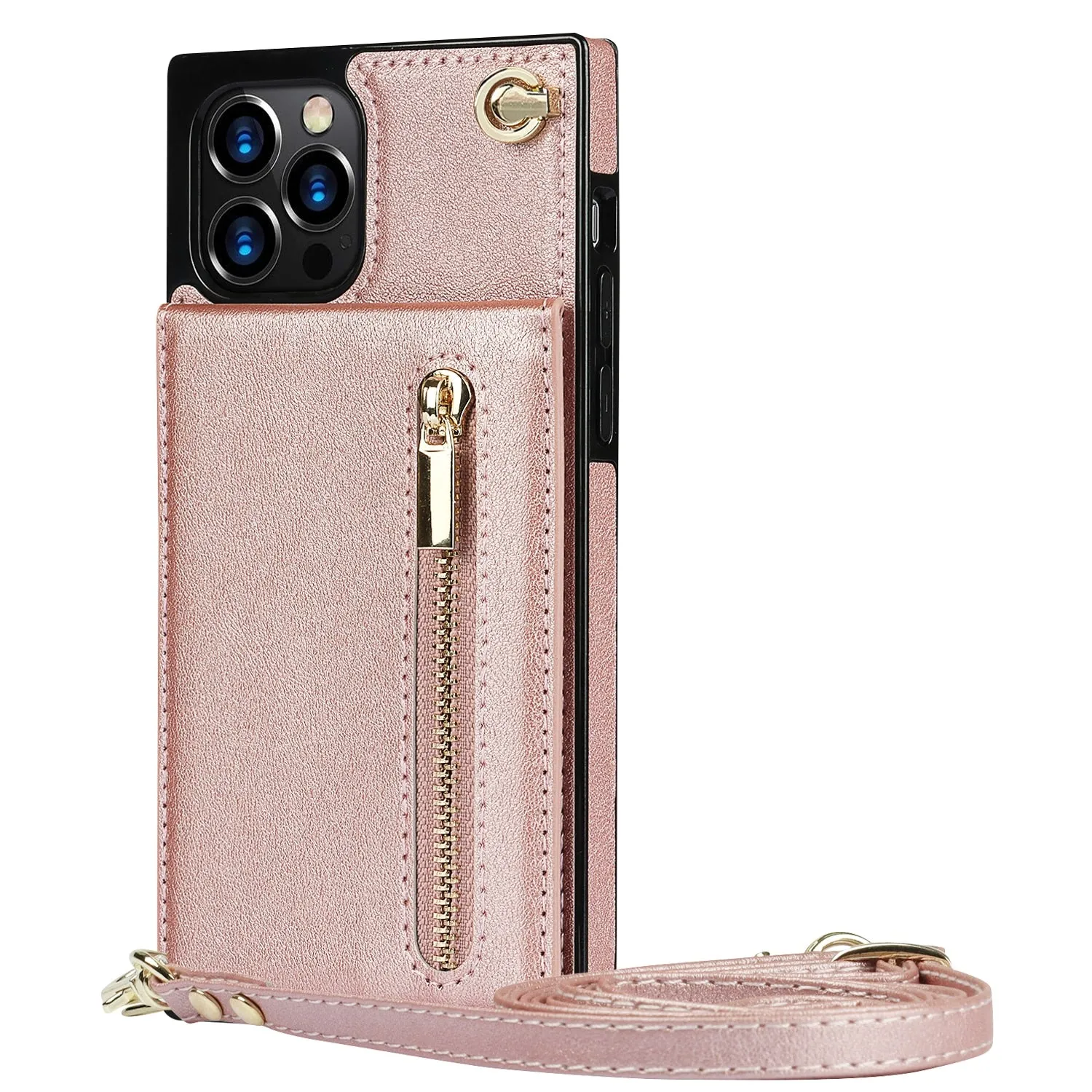 Wallet Phone Case w/Lanyard