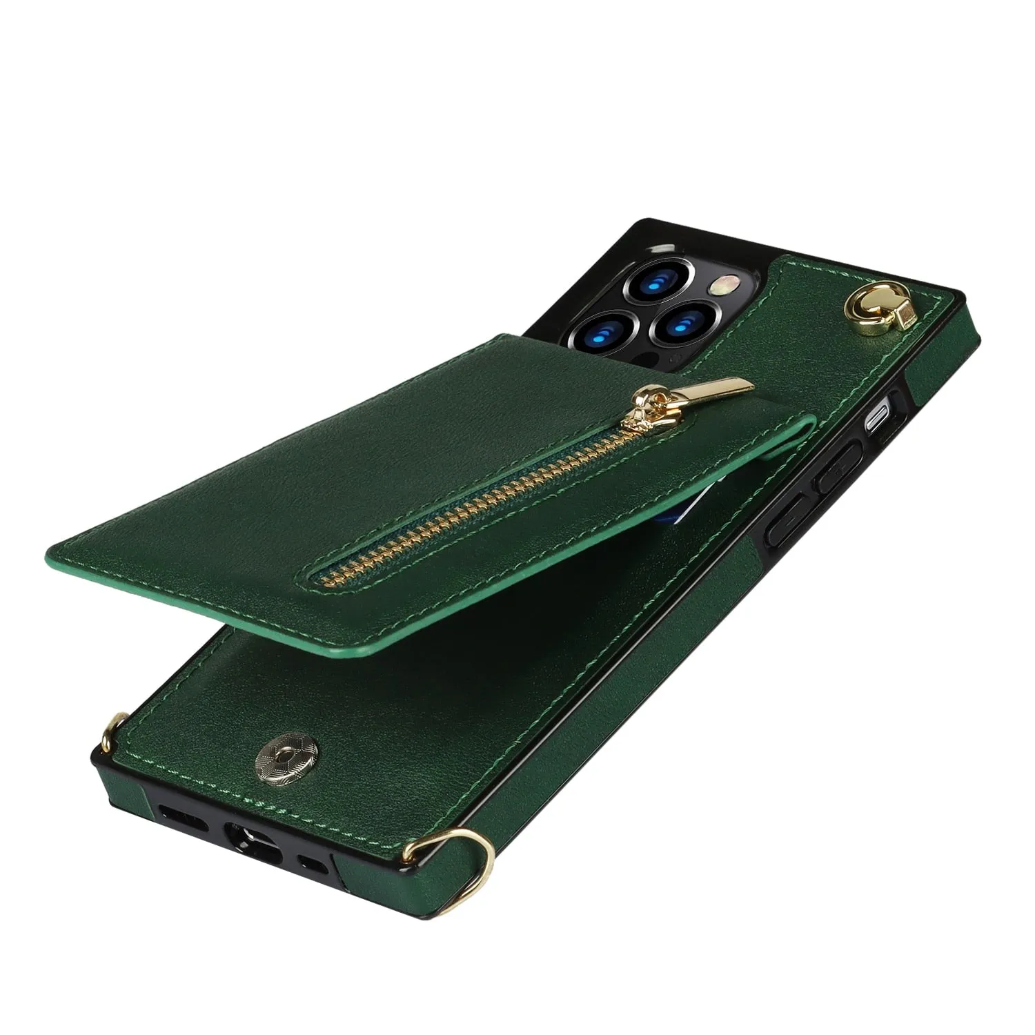 Wallet Phone Case w/Lanyard