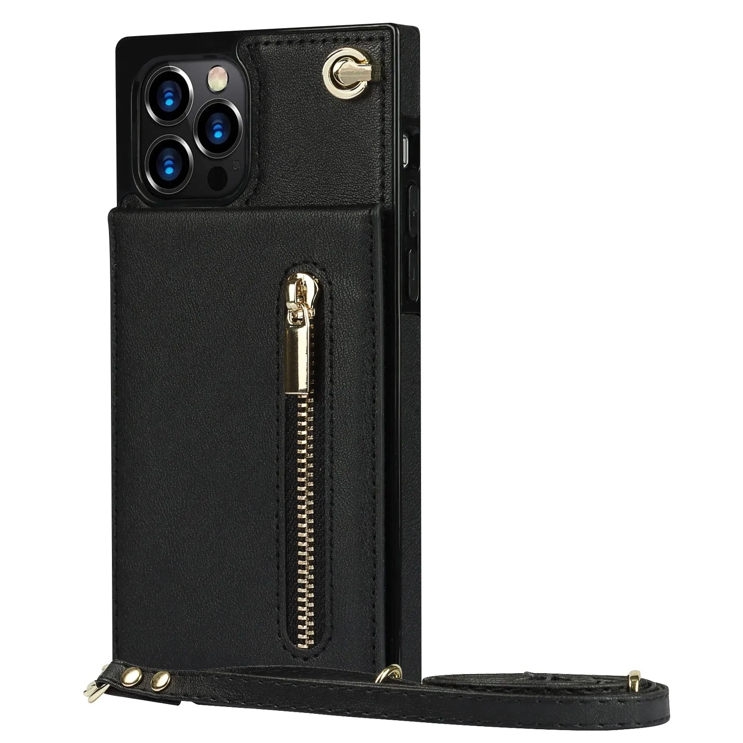 Wallet Phone Case w/Lanyard