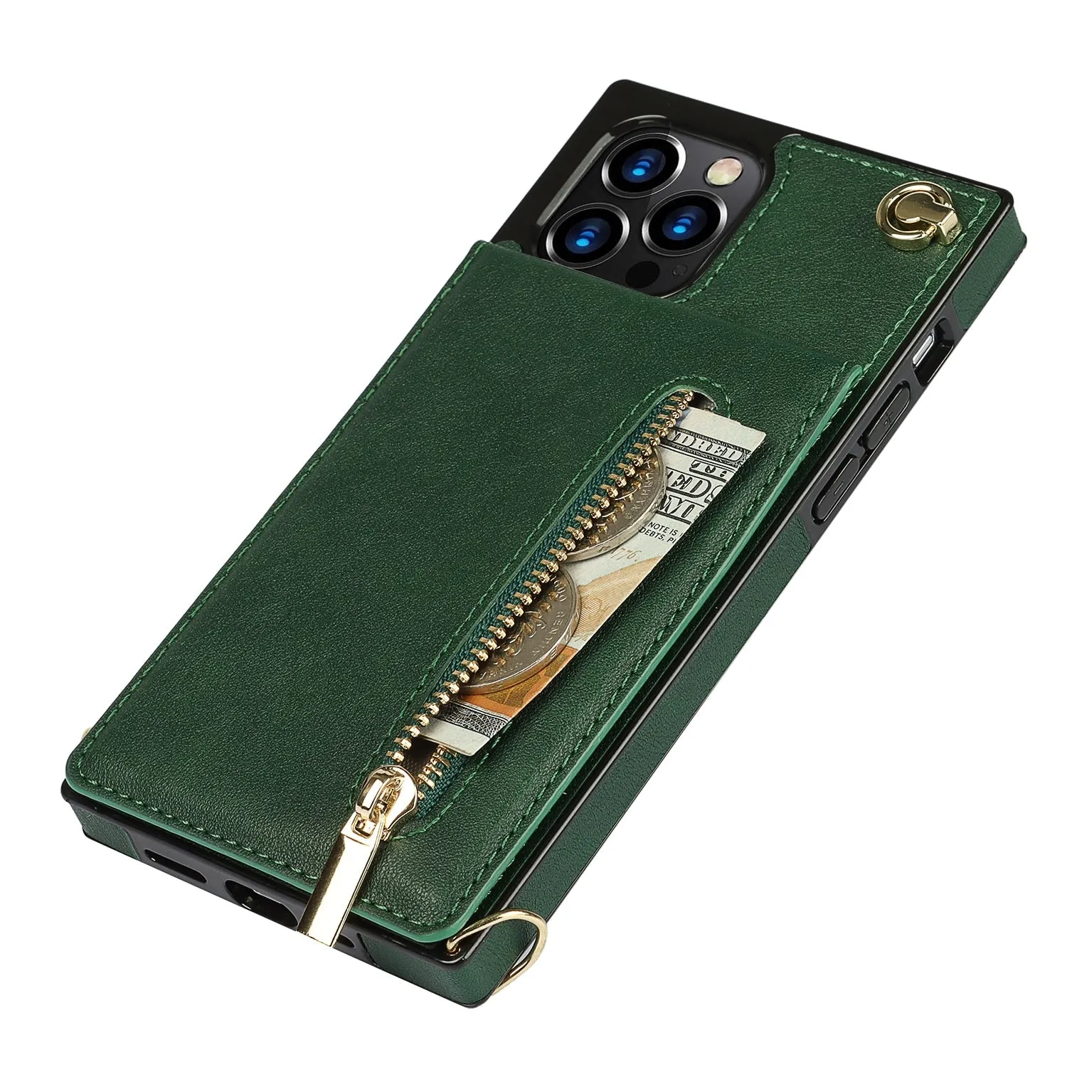 Wallet Phone Case w/Lanyard