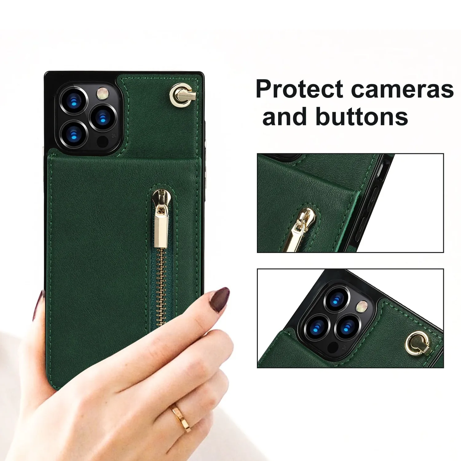 Wallet Phone Case w/Lanyard