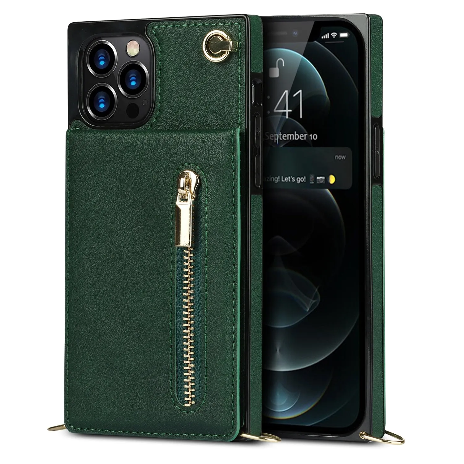 Wallet Phone Case w/Lanyard