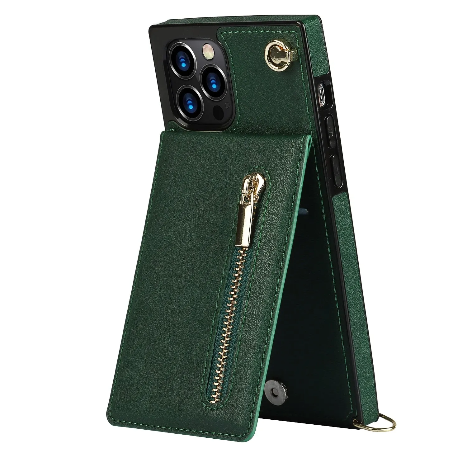 Wallet Phone Case w/Lanyard