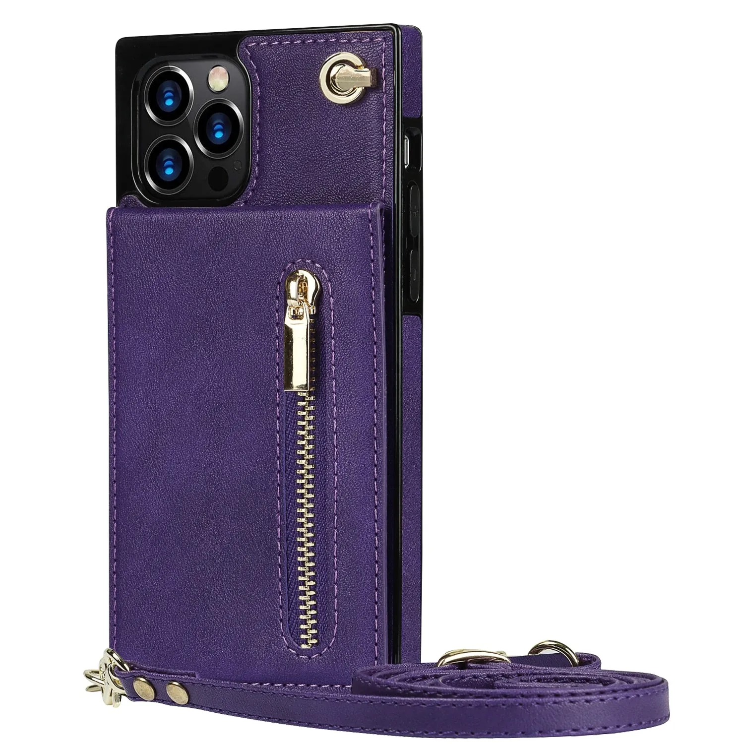 Wallet Phone Case w/Lanyard
