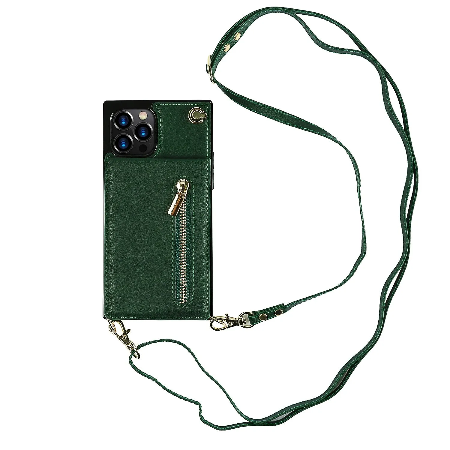 Wallet Phone Case w/Lanyard