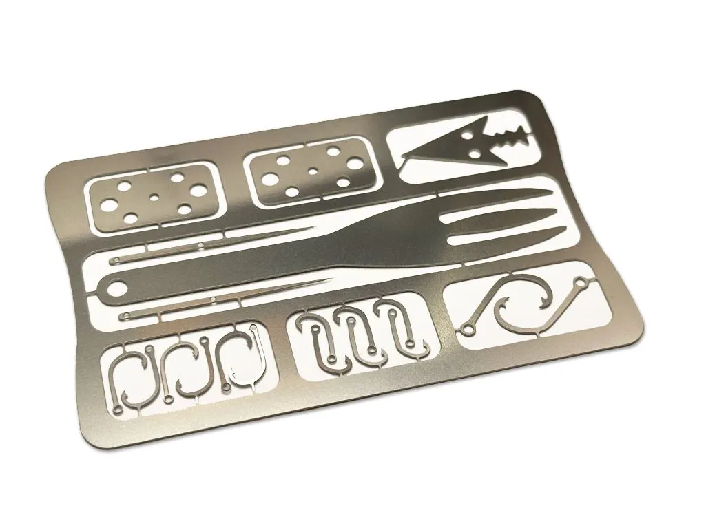 Wallet Size Camping Multipurpose Survival Gear Multitool