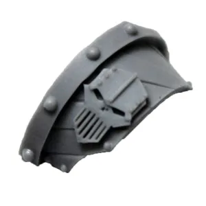 Warhammer 40K Chaos Space Marine Iron Warriors Cataphractii Shoulder Pad Left