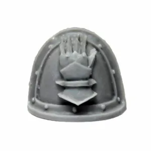 Warhammer 40K Space Marine Forgeworld Iron Hands MKII Shoulder Pad