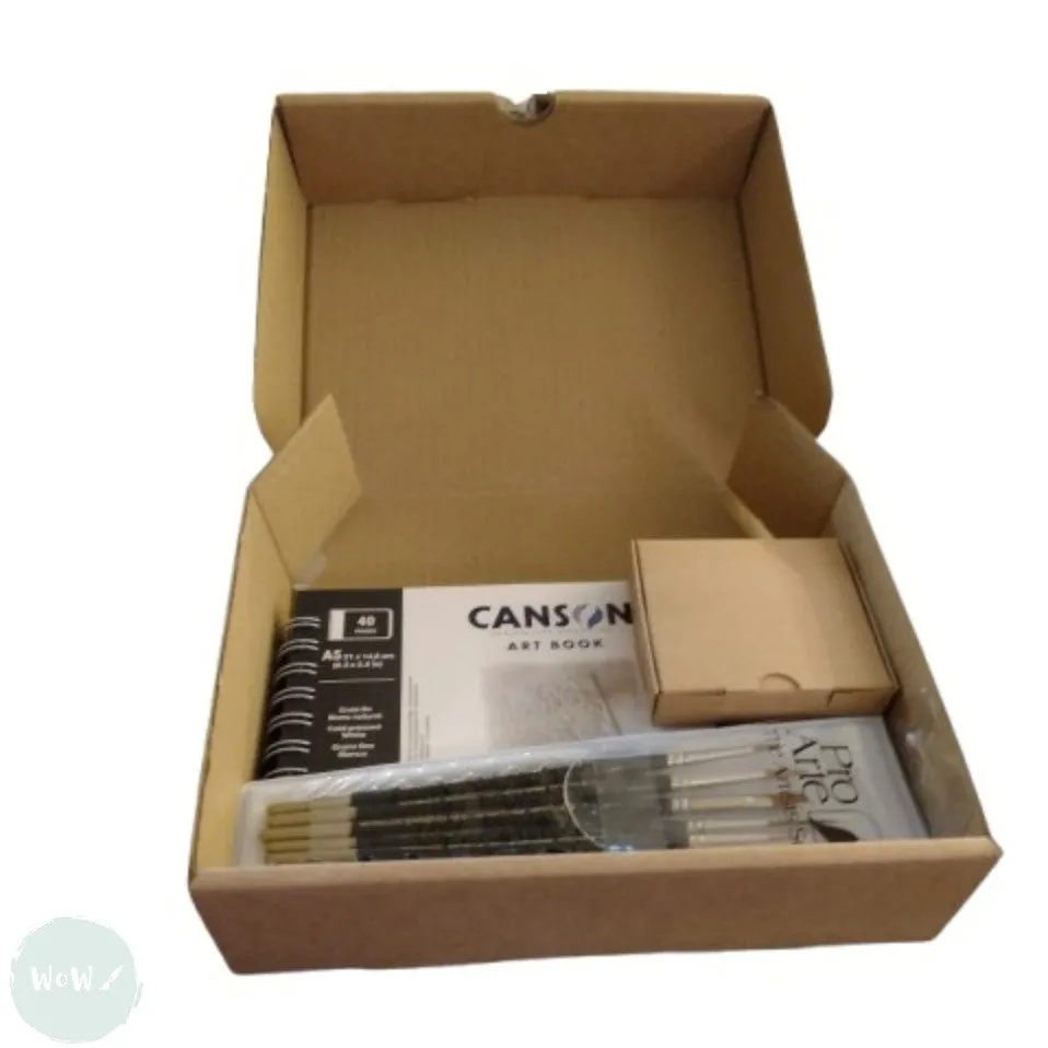 Watercolour Paint Sets - ARTISTS WATERCOLOUR TUBE- 15ml - MICHAEL HARDING -  Gift Set -INTRODUCTORY 15ml - 4 COLOURS