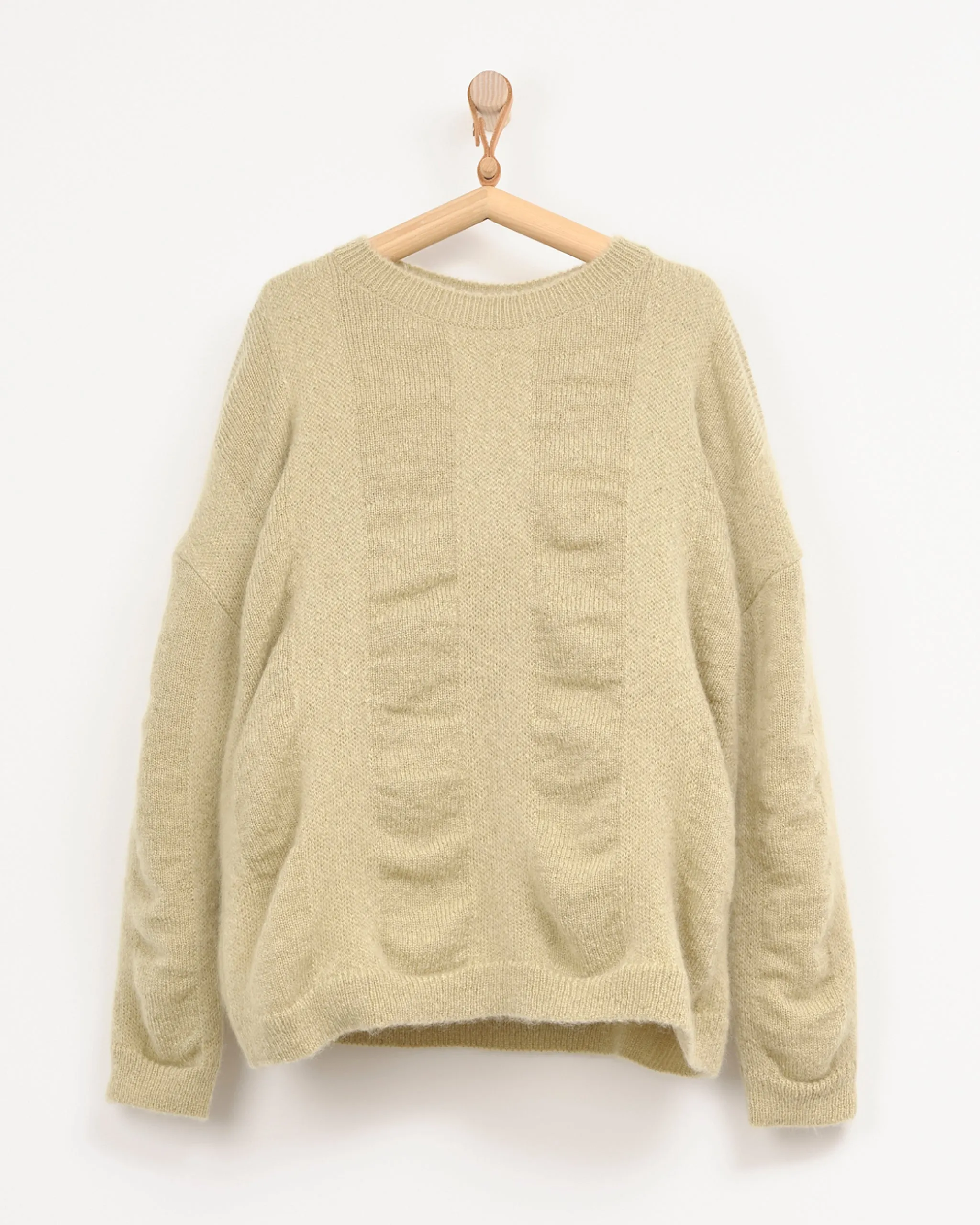 Waterfall Sweater in Lime
