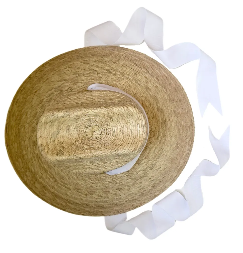 White Grosgrain Ribbon - Long