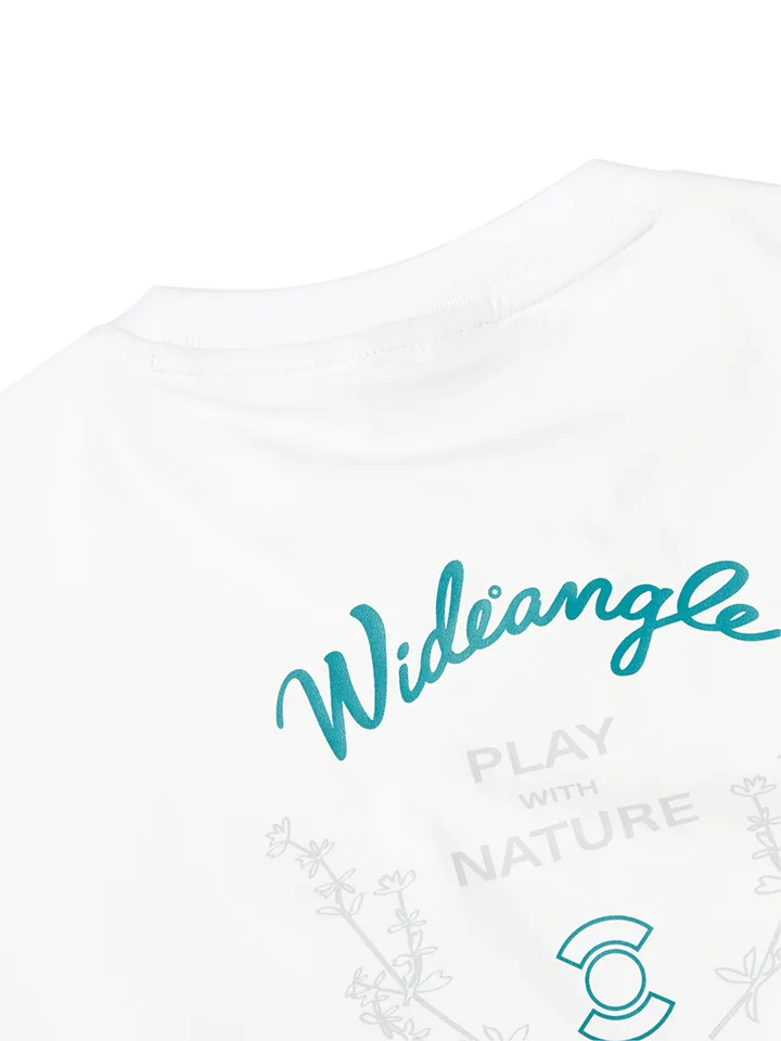 WideAngle: CO Woven Mix Loose Fit Round Sweatshirt - 2 Colors